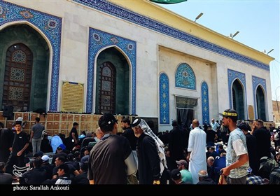 حرم مطهر حضرت حر ابن یزید ریاحی(ع) در ایام اربعین