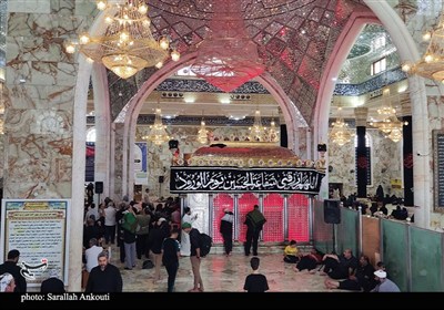 حرم مطهر حضرت حر ابن یزید ریاحی(ع) در ایام اربعین