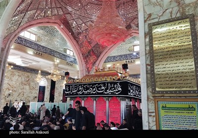 حرم مطهر حضرت حر ابن یزید ریاحی(ع) در ایام اربعین