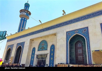 حرم مطهر حضرت حر ابن یزید ریاحی(ع) در ایام اربعین