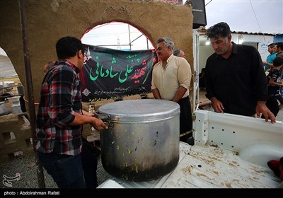 موکبهای پذیرایی از زوار اربعین حسینی در همدان