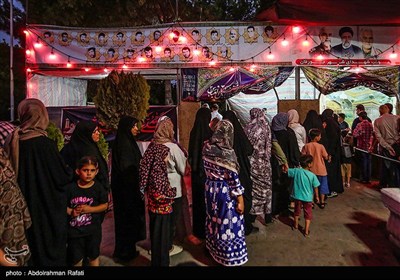 موکبهای پذیرایی از زوار اربعین حسینی در همدان