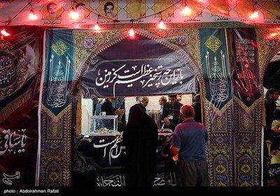 موکبهای پذیرایی از زوار اربعین حسینی در همدان