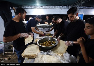 موکبهای پذیرایی از زوار اربعین حسینی در همدان