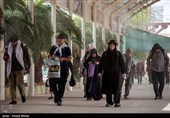 عبور زائران اربعین حسینی از مرز خسروی