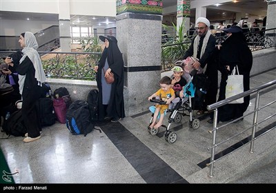 عبور زائران اربعین حسینی از مرز خسروی