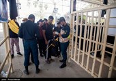 عبور زائران اربعین حسینی از مرز خسروی