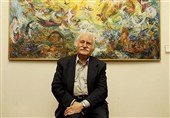 نقاشی که با رنگها شعر میسرود