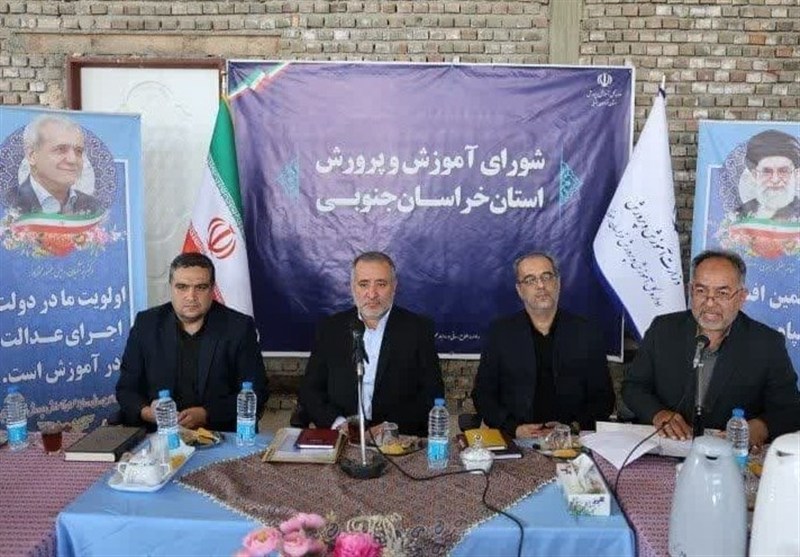 آموزش،پرورش،استان،خراسان،جنوبي،استاندار،مدارس،توسعه،مطالبات، ...