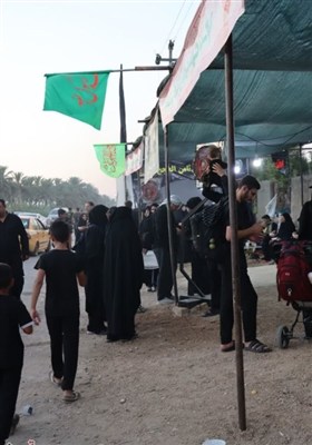 حضور فعال قرارگاه جهادی ثامن‌الحجج در مسیر اربعین حسینی