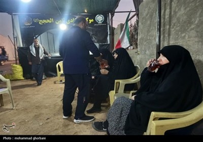 حضور فعال قرارگاه جهادی ثامن‌الحجج در مسیر اربعین حسینی