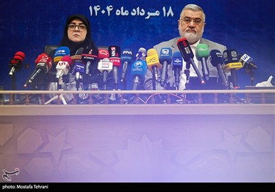 نشست خبری استاندار تهران