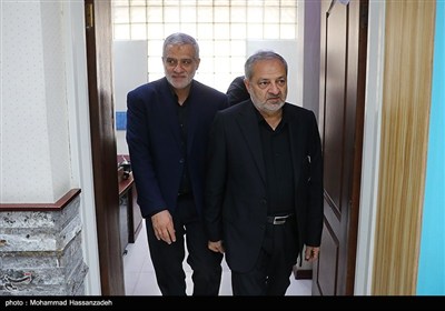حضور وزیر آموزش و پرورش در خبرگزاری تسنیم به مناسبت روز خبرنگار