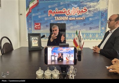 علی نیکزاد در بازدید از دفتر تسنیم اردبیل: خبرنگاران زبان گویای مردم‌اند