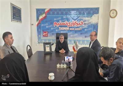علی نیکزاد در بازدید از دفتر تسنیم اردبیل: خبرنگاران زبان گویای مردم‌اند