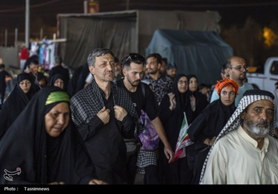 خدمت رسانی بیمارستان سیار برکت در کربلا