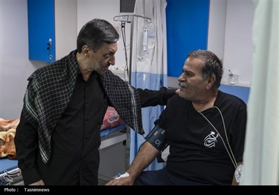 خدمت رسانی بیمارستان سیار برکت در کربلا