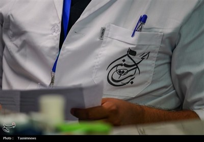 خدمت رسانی بیمارستان سیار برکت در کربلا