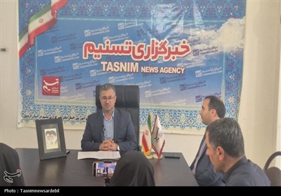 حضور مدیران‌کل ثبت اسناد و امور عشایری اردبیل در دفتر تسنیم همزمان با روز خبرنگار