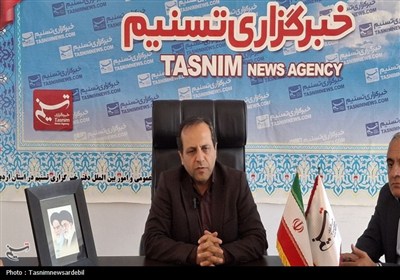 حضور مدیرکل کمیته امداد و جهاد کشاورزی اردبیل در دفتر تسنیم به مناسبت روز خبرنگار