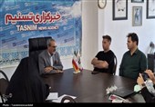 حضور مدیرکل کمیته امداد و جهاد کشاورزی اردبیل در دفتر تسنیم به مناسبت روز خبرنگار