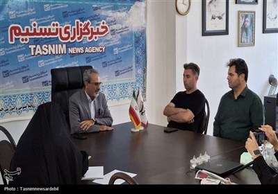 حضور مدیرکل کمیته امداد و جهاد کشاورزی اردبیل در دفتر تسنیم به مناسبت روز خبرنگار