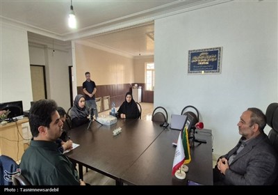 حضور مدیرکل ورزش و جوانان اردبیل در دفتر تسنیم به مناسبت روز خبرنگار