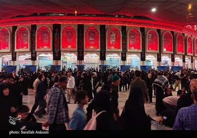 حرم امام حسین (ع) در آستانه اربعین؛ دریای اشک و زمزمه عاشقان