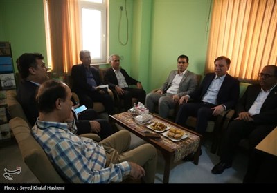 بازدید استاندار بوشهر از نمایندگی خبرگزاری‌ها و صدا و سیمای بوشهر