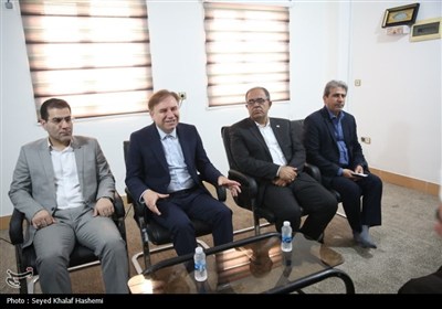 بازدید استاندار بوشهر از نمایندگی خبرگزاری‌ها، سایت‌های خبری و صدا و سیمای بوشهر
