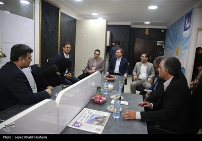 بازدید استاندار بوشهر از نمایندگی خبرگزاری‌ها، سایت‌های خبری و صدا و سیمای بوشهر
