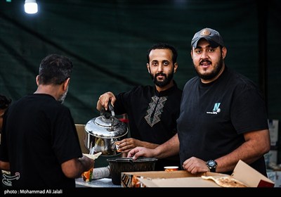 پیاده روی زائرین اربعین حسینی از مسیر بغداد به کربلا