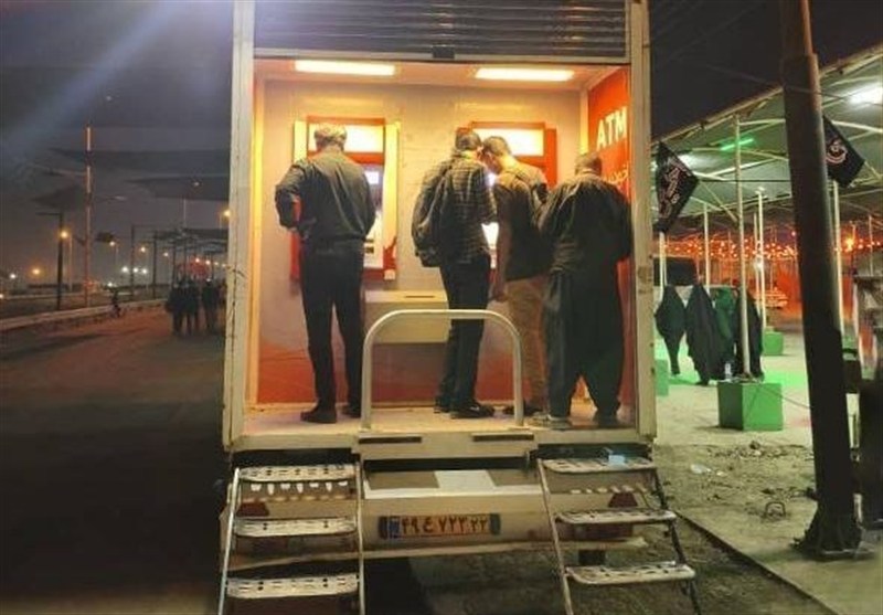 استقرار خودپردازهای سیار بانک ملت در مناطق مرزی با کشور عراق