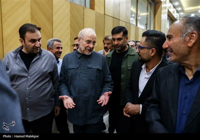 دورهمی صمیمانه خبرنگاران پارلمانی با حضور رئیس مجلس