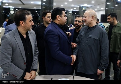 دورهمی صمیمانه خبرنگاران پارلمانی با حضور رئیس مجلس