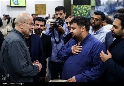 دورهمی صمیمانه خبرنگاران پارلمانی با حضور رئیس مجلس