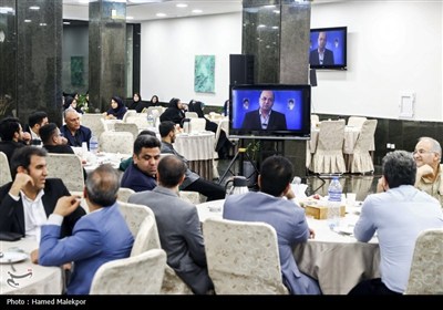 دورهمی صمیمانه خبرنگاران پارلمانی با حضور رئیس مجلس