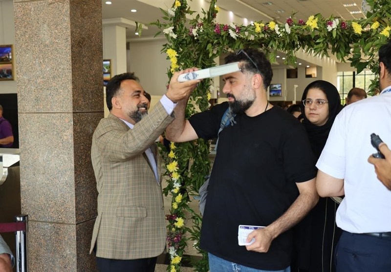 نخستین گروه از زائران اربعین از فرودگاه‌های شیراز و لامرد راهی نجف اشرف شدند
