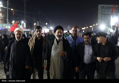 بازدید میدانی مسئولان حج و زیارت از خدمات به زائران در مسیر مشایه و کربلای معلی