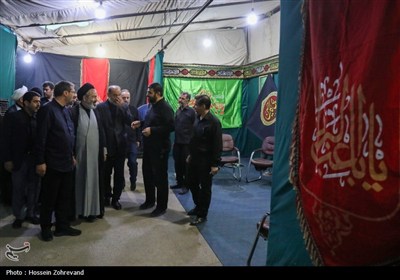 بازدید میدانی مسئولان حج و زیارت از خدمات به زائران در مسیر مشایه و کربلای معلی
