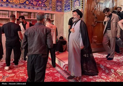 بازدید میدانی مسئولان حج و زیارت از خدمات به زائران در مسیر مشایه و کربلای معلی