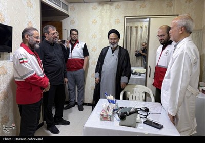 بازدید میدانی مسئولان حج و زیارت از خدمات به زائران در مسیر مشایه و کربلای معلی