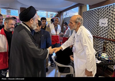 بازدید میدانی مسئولان حج و زیارت از خدمات به زائران در مسیر مشایه و کربلای معلی