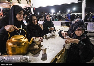 تجلی ارادت و نوکری اهل بیت در موکب امام رضا(ع) سوق