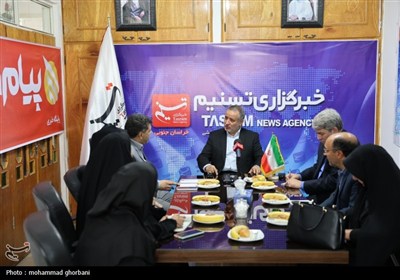 بازدید سیدمحمد رضا هاشمی استاندار خراسان جنوبی از خبرگزاری تسنیم خراسان جنوبی