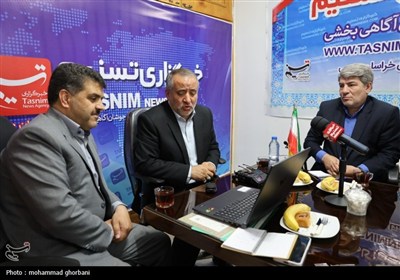 بازدید سیدمحمد رضا هاشمی استاندار خراسان جنوبی از خبرگزاری تسنیم خراسان جنوبی