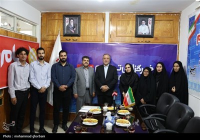بازدید سیدمحمد رضا هاشمی استاندار خراسان جنوبی از خبرگزاری تسنیم خراسان جنوبی