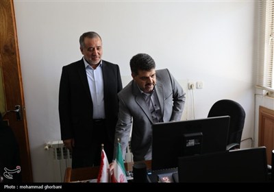 بازدید سیدمحمد رضا هاشمی استاندار خراسان جنوبی از خبرگزاری تسنیم خراسان جنوبی
