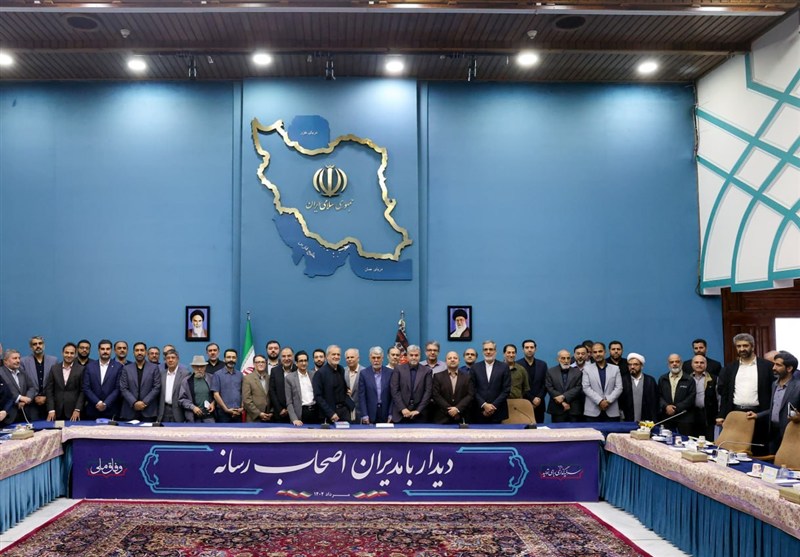 رئیس جمهور در دیدار جمعی از مدیران رسانهها: دنبال شو نیستم