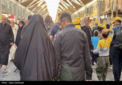 تصاویر ناب از شور و معنویت زائران بین الحرمین در آستانه اربعین حسینی لید: